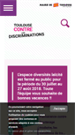 Mobile Screenshot of nondiscrimination.toulouse.fr